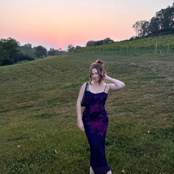 Floral Maxi Dress - Picture 3 of 4